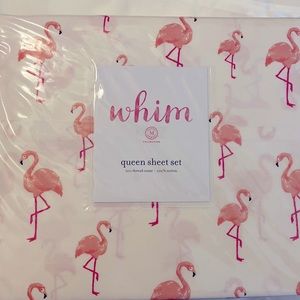 Flamingo queen size bedsheets